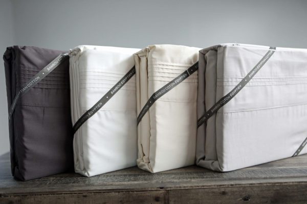Draps Bambou Louxor, Coton Égyptien