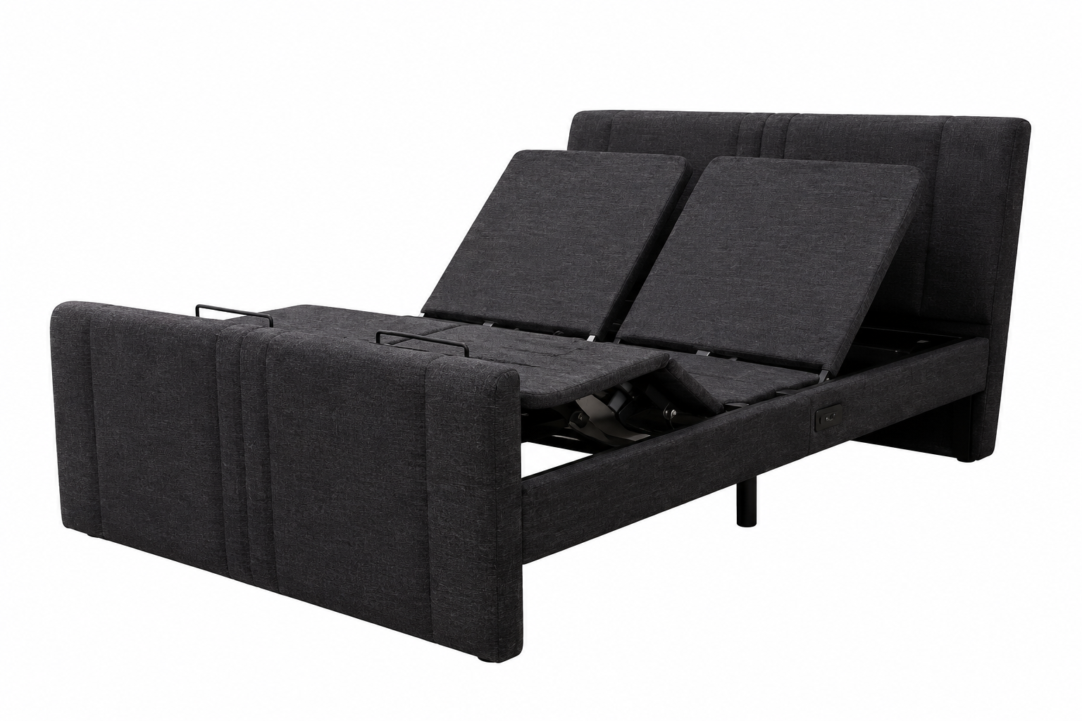 Lit Ajustable Électrique :  Rembourré EG7