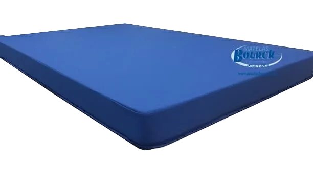 Matelas Institutionnel  Imperméable Bleu