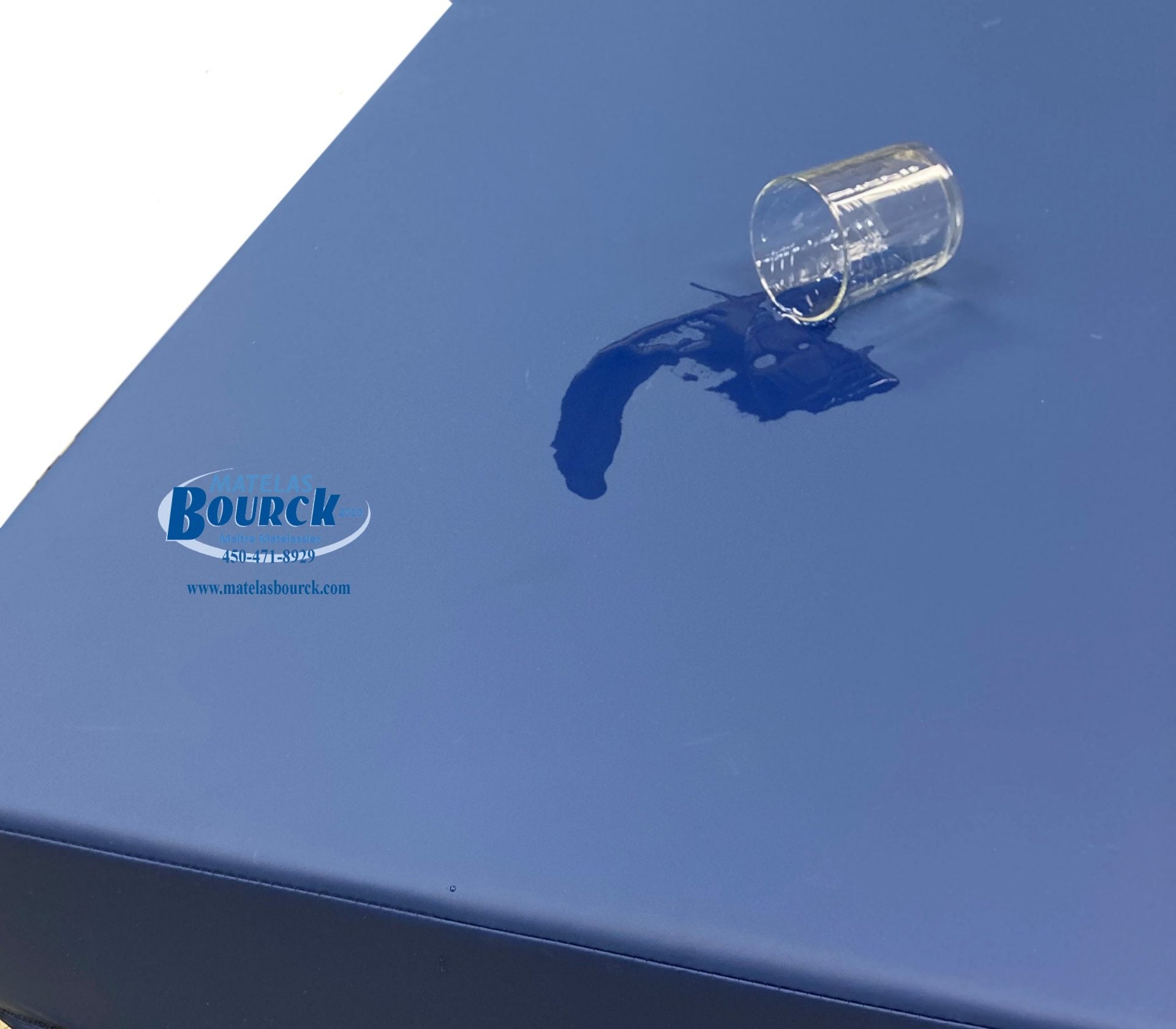 Matelas Imperméable Bleu