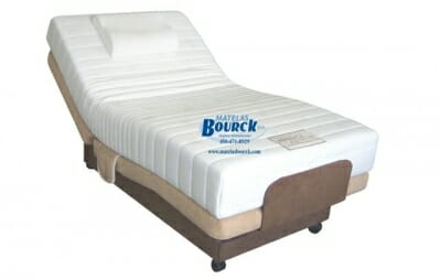 lit ajustable électrique Lit ajustable matelas bourck